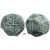 Image 1 : Potosi, Bolivia, cob 8 reales, 1668E.