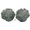 Image 1 : Potosi, Bolivia, cob 8 reales, 1676E.