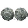Image 1 : Potosi, Bolivia, cob 8 reales, 1677E.