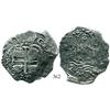 Image 1 : Potosi, Bolivia, cob 8 reales, 1677E.