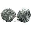Image 1 : Potosi, Bolivia, cob 8 reales, 1677E.