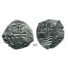 Image 1 : Potosi, Bolivia, cob 8 reales, 1677E.