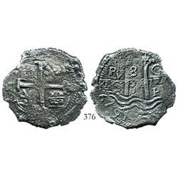 Potosi, Bolivia, cob 8 reales, 1679C.