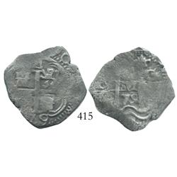 Potosi, Bolivia, cob 4 reales, 1679C.