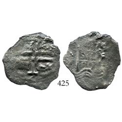 Potosi, Bolivia, cob 4 reales, 1680V.