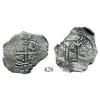 Image 1 : Potosi, Bolivia, cob 2 reales, 1660E.