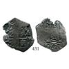 Image 1 : Potosi, Bolivia, cob 2 reales, 1668E.