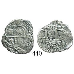 Potosi, Bolivia, cob 1 real, 1659E.