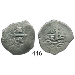 Potosi, Bolivia, cob 1 real, 1667E.