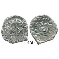 Potosi, Bolivia, cob 1 real, 1677E.