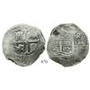 Image 1 : Lima, Peru, cob 8 reales, 1687R, choice.