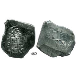 Mexico City, Mexico, cob 8 reales, (17)14J.