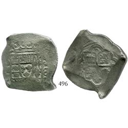 Mexico City, Mexico, cob 8 reales, Philip V, assayer J.