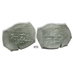 Mexico City, Mexico, cob 8 reales, Philip V, assayer J.