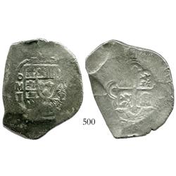 Mexico City, Mexico, cob 8 reales, Philip V, assayer J.