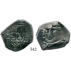 Mexico City, Mexico, cob 4 reales, Philip V, assayer J.