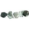 Image 1 : Lot of 5 uncleaned Mexico City, Mexico, cob 4 reales, Philip V, assayer J where visible.