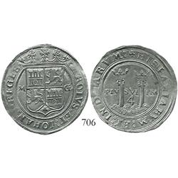 Mexico City, Mexico, 4 reales, Charles-Joanna, "Late Series," M to left, G to right.