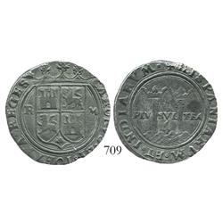 Mexico City, Mexico, 4 reales, Charles-Joanna, "Late Series," R to left, M to right, scarce.