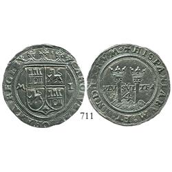 Mexico City, Mexico, 4 reales, Charles-Joanna, "Late Series," M to left, L to right.