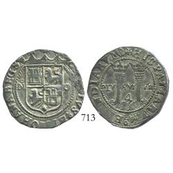 Mexico City, Mexico, 4 reales, Charles-Joanna, "Late Series," oM to left, O to right, choice.