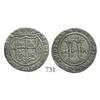 Image 1 : Mexico City, Mexico, 1 real, Charles-Joanna, "Late Series," M to left, A to right, scarce.