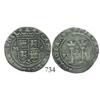 Image 1 : Mexico City, Mexico, 1 real, Charles-Joanna, "Late Series," M to left, S to right, rare.