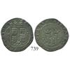 Image 1 : Mexico City, Mexico, 1 real, Charles-Joanna, "Late Series," M to left, L to right.
