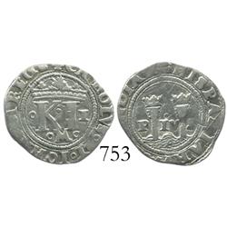 Mexico City, Mexico, 1/2 real, Charles-Joanna, "Late Series," o to left, L to right, oMo below monog