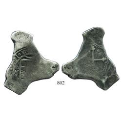 Mexico City, Mexico, cob 8 reales, 1701L, rare.