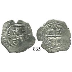 Mexico City, Mexico, cob 1 real, 1608F.