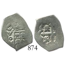 Mexico City, Mexico, cob 1 real, (1)716(J).