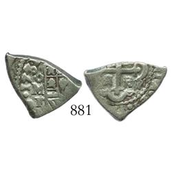 Mexico City, Mexico, cob 1 real, 1731F.