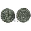 Image 1 : Lima, Peru, 1 real, Philip II, assayer Rincon, motto as PL-VSV-LT with dot below.