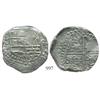 Image 1 : Potosi, Bolivia, cob 8 reales, (16)ZIII (1623), assayer P, quadrants of cross transposed, very rare.