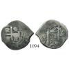 Image 1 : Potosi, Bolivia, cob 2 reales, 1726Y, Louis I, scarce.