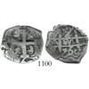 Image 1 : Potosi, Bolivia, cob 2 reales, 1760V-(Y).