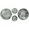 Image 1 : Santo Domingo, Dominican Republic, billon (silver/copper) 11 maravedis, Charles-Joanna, assayer F, e