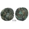 Image 1 : Santo Domingo, Dominican Republic, copper 4 maravedis, Charles-Joanna, assayer oF, with key counterm