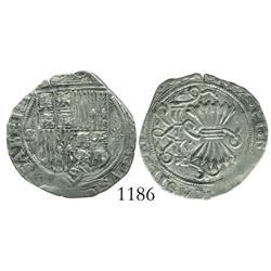 Seville, Spain, 1 real, Ferdinand-Isabel, assayer *.