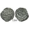 Image 1 : Seville, Spain, cob 1 real, 1596(B).