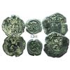 Image 1 : Lot of 3 Spanish copper cobs of Philip II and III, various mints.