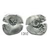 Image 1 : Seville, Spain, 6 maravedis, countermark VI over dot-S-dot (1636) struck on a silver-plated copper 2