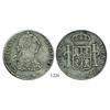 Image 1 : Potosi, Bolivia, bust 8 reales, Charles IV transitional (bust of Charles III, ordinal IV), 1789PR.