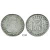 Image 1 : Potosi, Bolivia, bust 4 reales, Charles IV transitional (bust of Charles III, ordinal IV), 1790PR.