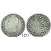 Image 1 : Potosi, Bolivia, 2 soles, 1859FJ, with weight and fineness in legend.