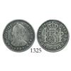 Image 1 : Bogota, Colombia, bust 1 real, Charles III, 1777JJ, rare.