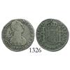 Image 1 : Bogota, Colombia, bust 1 real, Charles IV, 1796JJ.