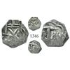 Image 1 : Cartagena, Colombia, "imitation cob" 1/2 real, Ferdinand VII, (ca. 1815), extremely rare.