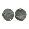 Image 1 : El Salvador, 1 real, arms countermark (Type V, 1868) on obverse of a Mexico 1 real, Charles-Joanna, 